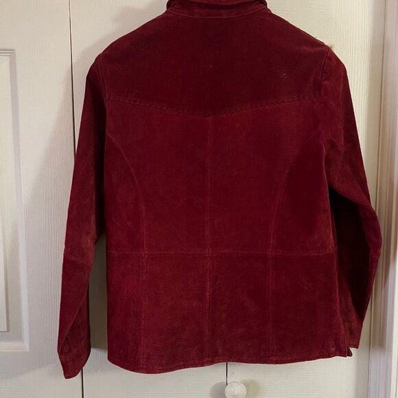 Ruff Hewn Faux Suede Snap-Front Jacket - Picture 2 of 4